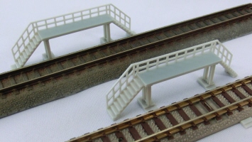 乗降台(グレー) 量産品画像 着色済みストラクチャー