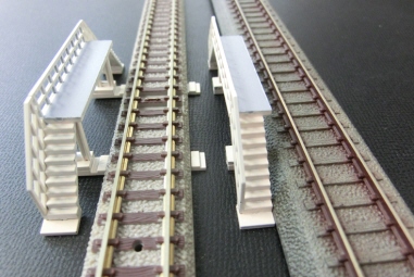 乗降台 製品試作品画像 着色済みストラクチャー