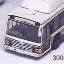 No.3008 いすゞエルガ 名古屋市営バスCNG (1/87スケール)