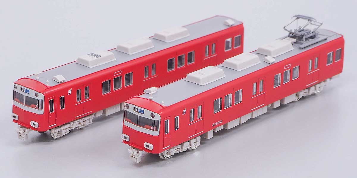 30504＞名鉄6800系1次車 増結2両編成セット（動力無し）｜Nゲージ車両（完成品モデル）｜Nゲージ鉄道模型のグリーンマックス