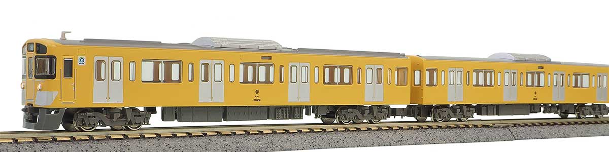 30707＞西武新2000系前期形（新宿線・2529編成・ベンチレータ撤去後）基本4両編成セット （動力付き）｜Nゲージ車両（完成品モデル）｜Nゲージ鉄道模型のグリーンマックス