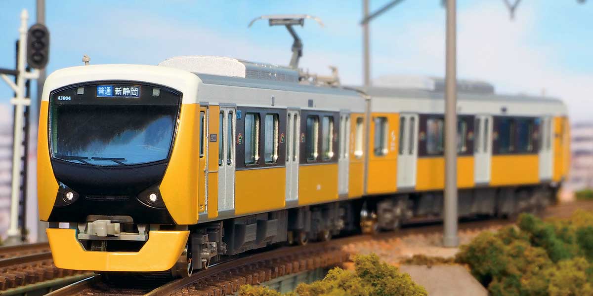 ＜31505＞静岡鉄道A3000形（ブリリアントオレンジイエロー・新ロゴ）2両編成セット（動力付き）