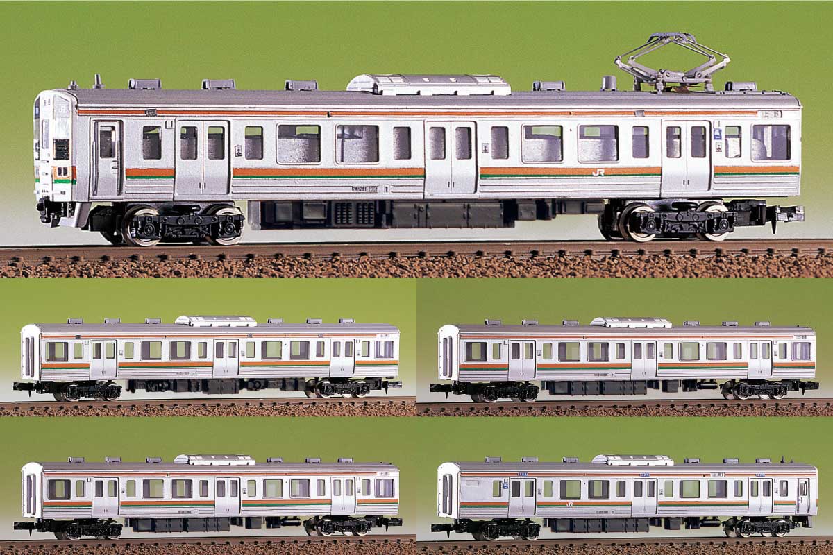 431＞JR211系1000番代 5両編成セット｜エコノミーキット｜Nゲージ鉄道模型のグリーンマックス