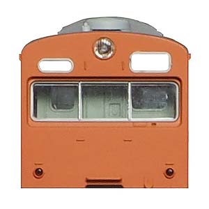 国鉄（JR）103系＜低運・非ユニット窓・冷改車・オレンジ＞ 基本4両編成ボディキットB