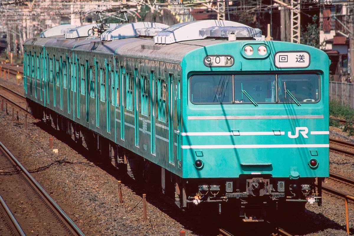 ＜1296T＞JR103系（高運・ATC車・松戸車両センター訓練車）4両編成動力付きトータルセット