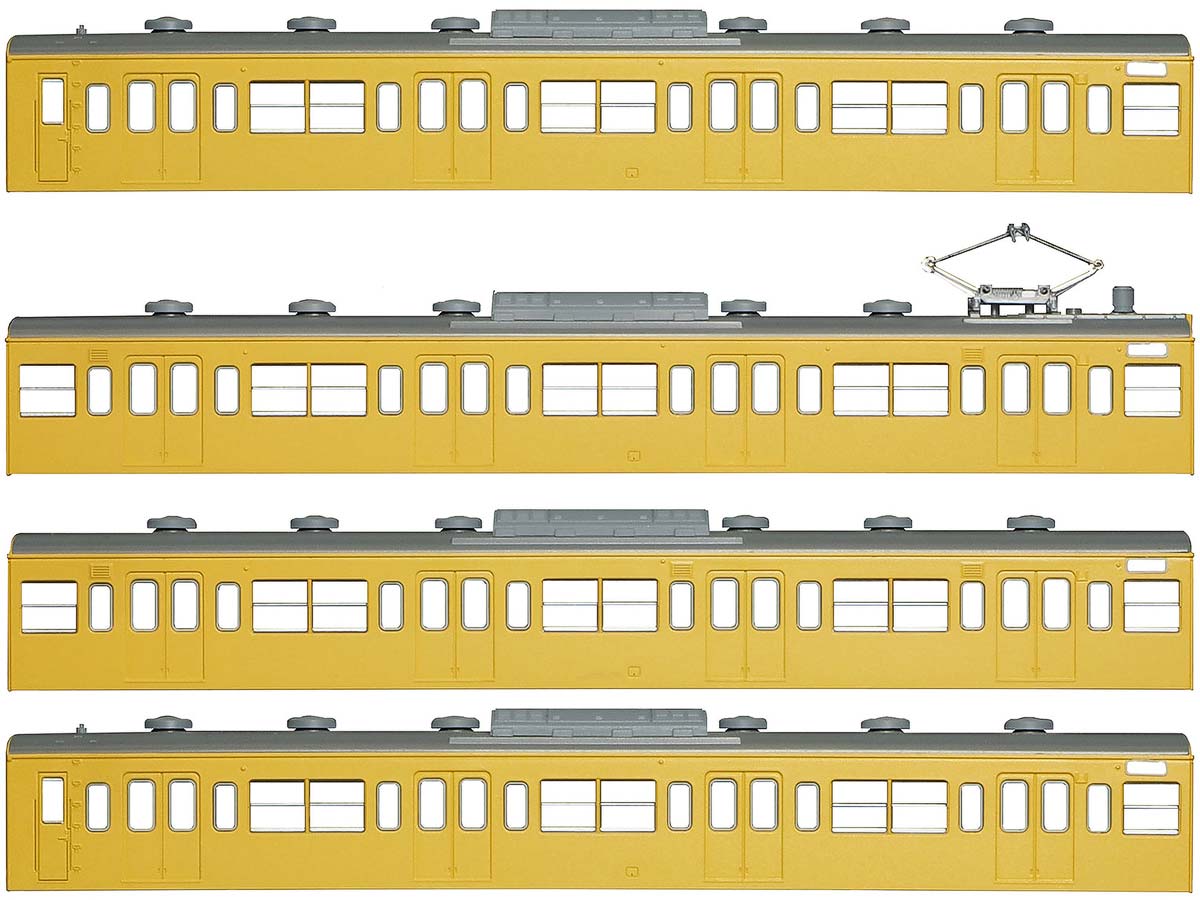 ＜18013＞国鉄（JR）103系＜低運・非ユニット窓・冷改車・カナリア＞