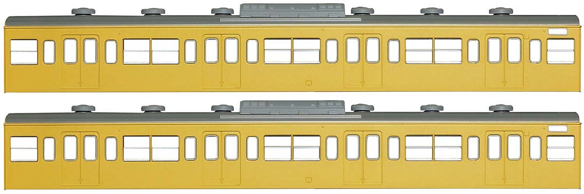 ＜18016＞国鉄（JR）103系＜低運・非ユニット窓・冷改車・カナリア＞ 