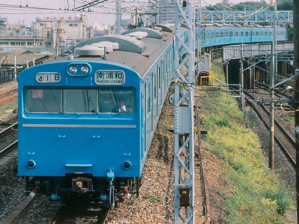 18027＞国鉄（JR）103系＜高運・ATC車・スカイブルー＞先頭2両ボディ ...