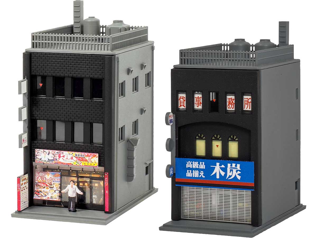 ＜2657＞着色済み 商業ビル3F　まんぷく街道シリーズ／すしざんまい
