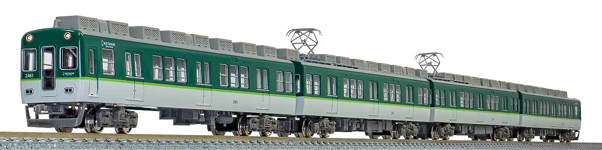 30328＞京阪2400系（1次車・2451編成・新塗装）基本4両編成セット