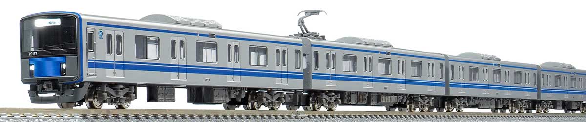 31546＞西武20000系（新宿線・20157編成・白ライト）8両編成セット（動力付き）｜Nゲージ車両（完成品モデル）｜Nゲージ鉄道模型の グリーンマックス