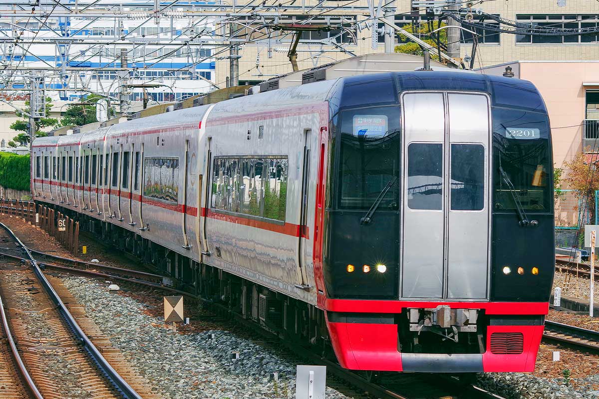 名鉄 20系2次車 前面窓透過タイプ 車番選択式 6両編成セット 動力付き Nゲージ車両 完成品モデル Nゲージ鉄道模型のグリーンマックス