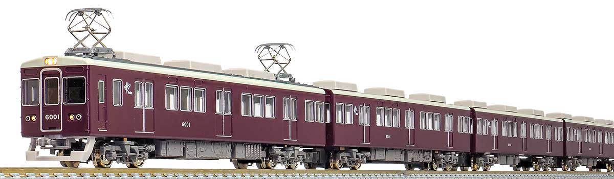 31636＞阪急6000系 宝塚線6001編成 8両編成セット（動力付き）｜N