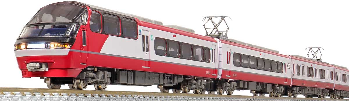 31655＞名鉄1200系（リニューアル車・B編成・行先表示点灯）6両編成