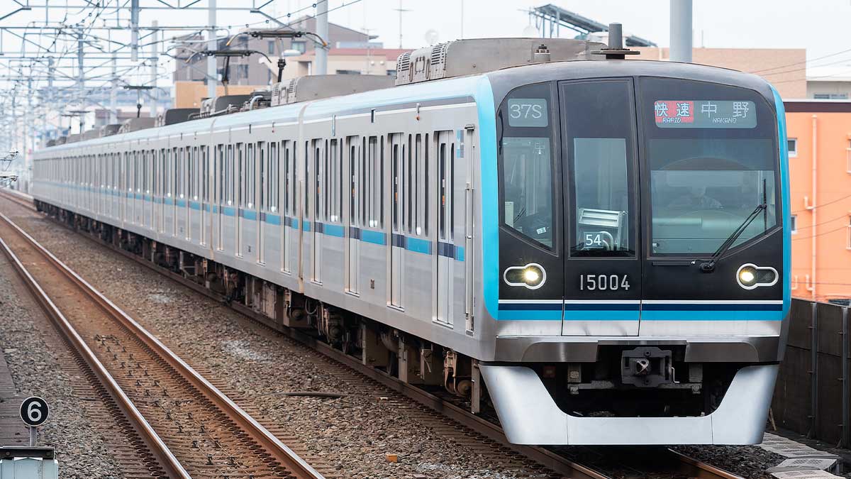 東京メトロ15000系 東西線 行先表示選択式-