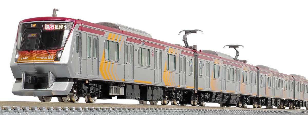 ＜31778＞東急電鉄6000系6102編成（Q SEAT車付き・クロスシートモード・行先表示点灯）