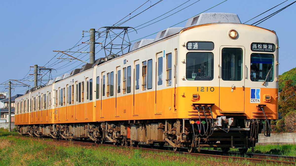 ＜31830＞高松琴平電気鉄道1200形（琴平線・1201＋1203編成）
