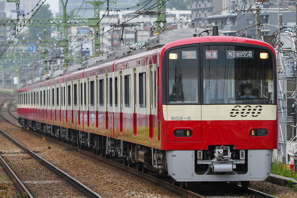 ＜31844＞京急600形（4次車・更新車・608編成）8両編成セット（動力付き）