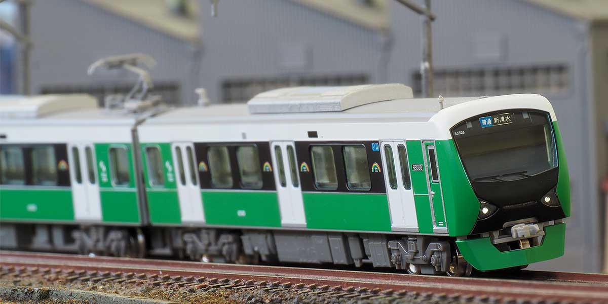 ＜31849＞静岡鉄道A3000形（ナチュラルグリーン・新ロゴ）