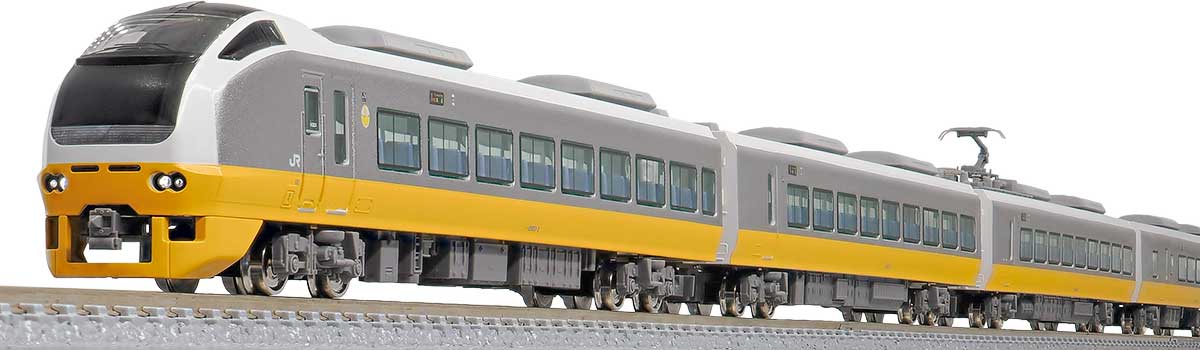 E653系0番代（フレッシュひたち・黄色）増結7両 動力無し