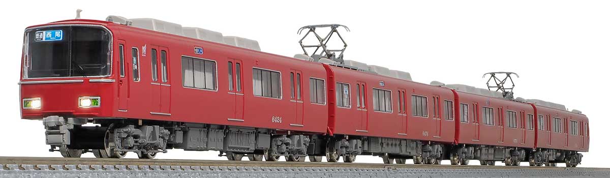 ＜31996＞名鉄6500系（8次車・車番選択式）増結4両編成セット（動力無し）
