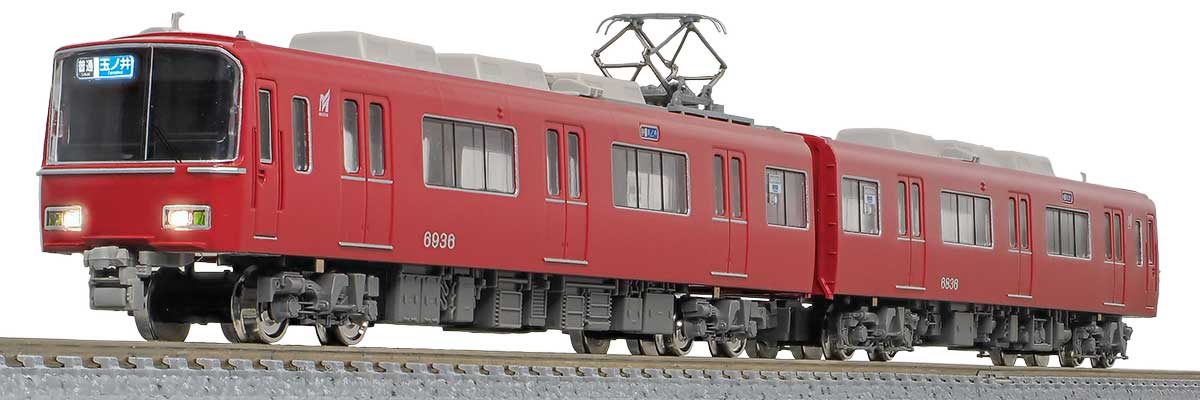 ＜31998＞名鉄6800系（6次車・車番選択式）増結2両編成セット（動力無し）