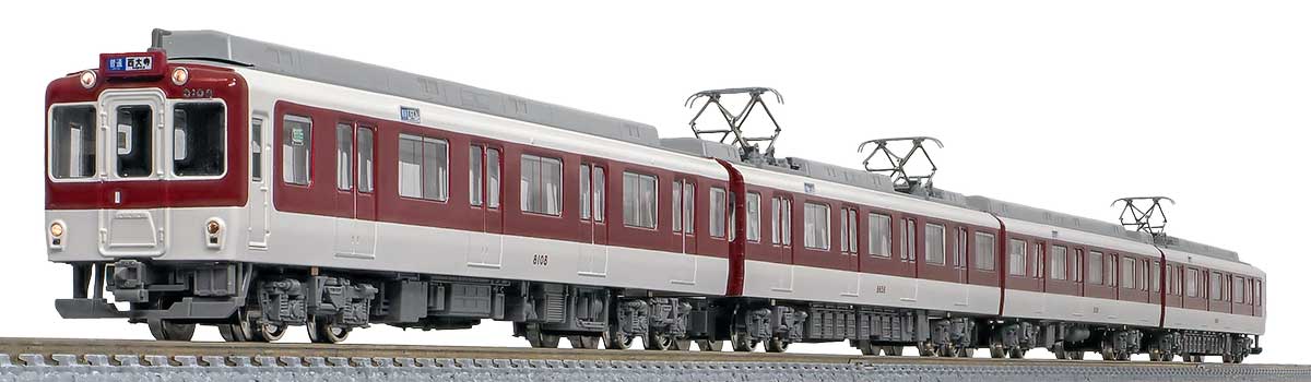 ＜32007＞近鉄8600系（前期形・車番選択式）増結4両編成セット（動力無し）