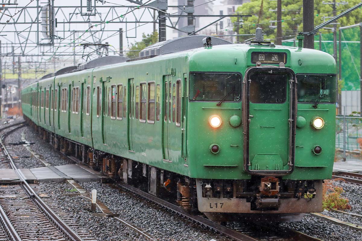  ＜32057＞JR113系7700番台（40N体質改善車・京都地域色・L17編成）