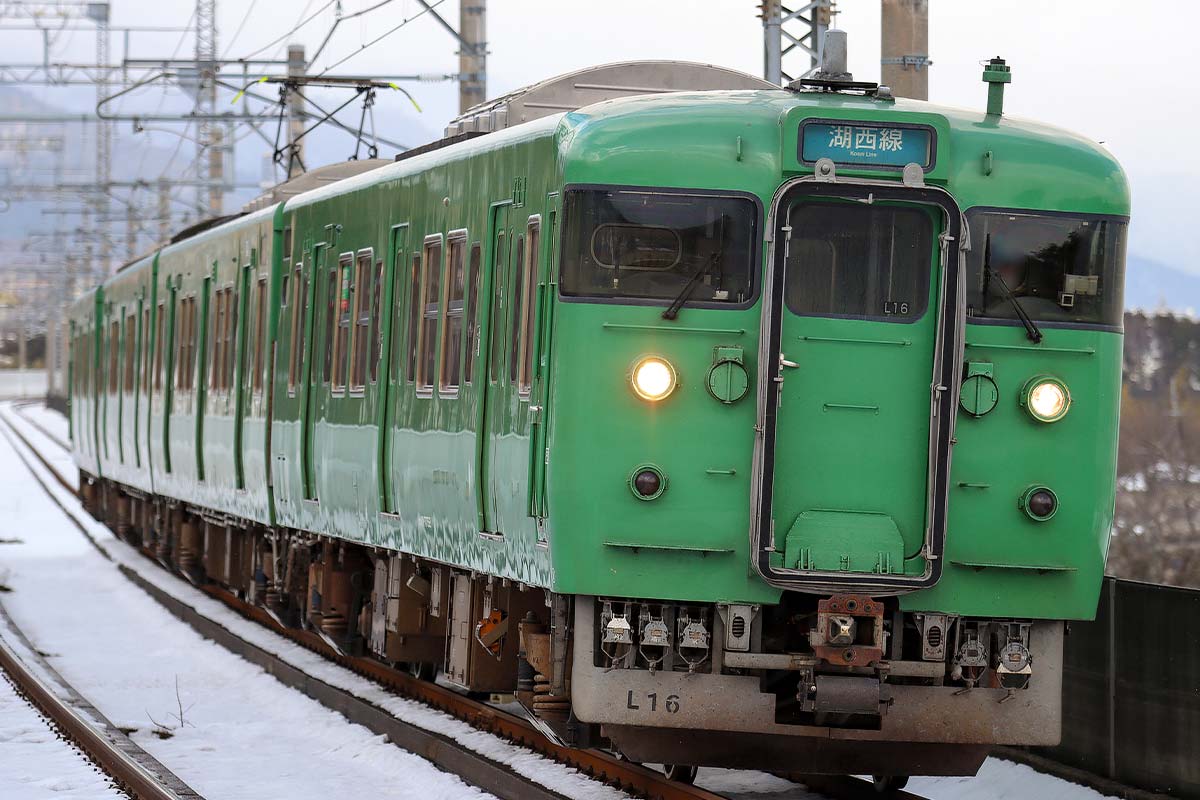  ＜32058＞JR113系7700番台（40N体質改善車・京都地域色・L16編成）