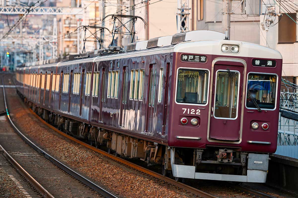 ＜32059＞阪急7000系（リニューアル車・神戸線・7022編成）8両編成セット