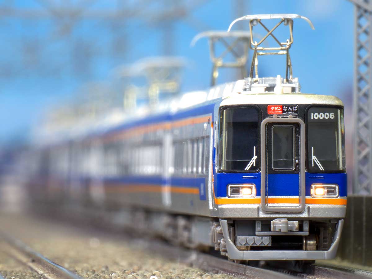 ＜32080＞南海10000系サザン（中間改造車編成・現行塗装・車番選択式）基本4両編成セット