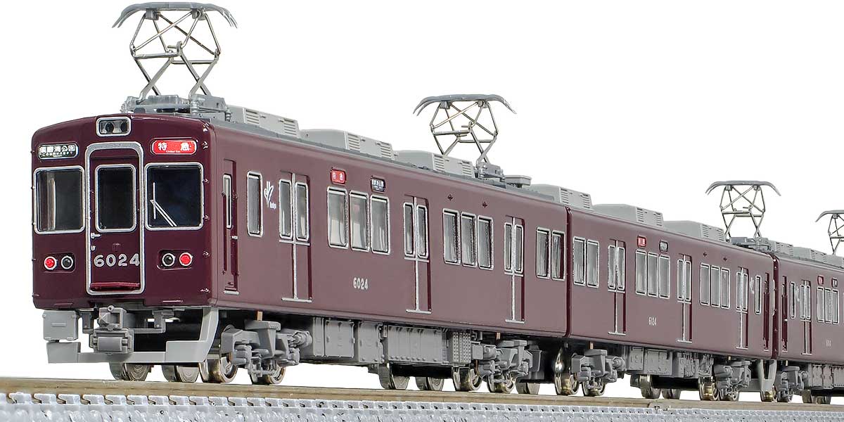 <32092>阪急6000系(神戸線・旧塗装・6024編成)増結用先頭車2両セット(動力無し)