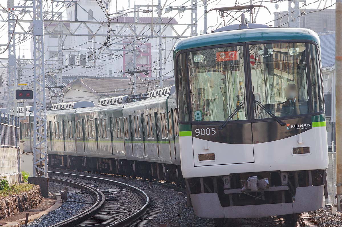 ＜32119＞京阪9000系（新塗装・車番選択式）8両編成セット（動力付き）
