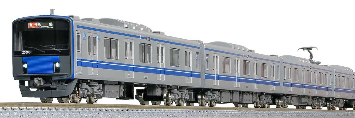 ＜32141＞西武20000系（4次車以降・白ライト・車番選択式）10両編成セット