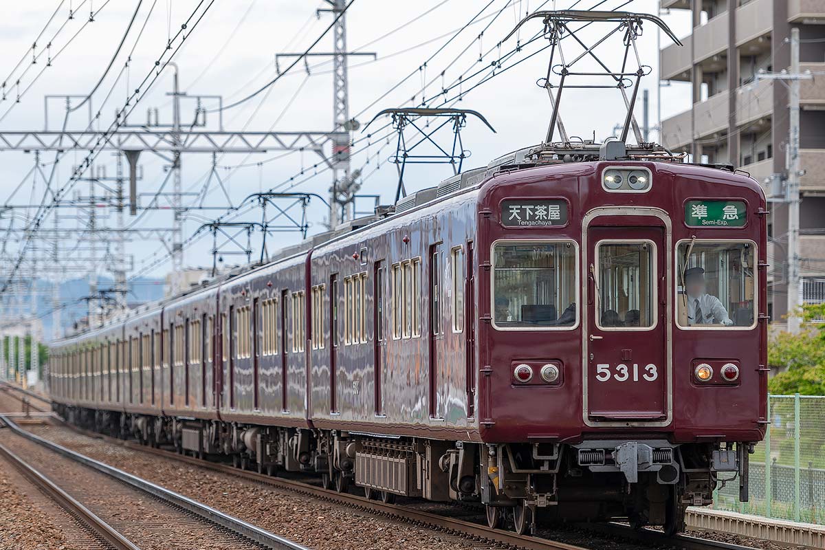 ＜32182＞阪急5300系 （表示幕改造車・5313編成）8両編成セット