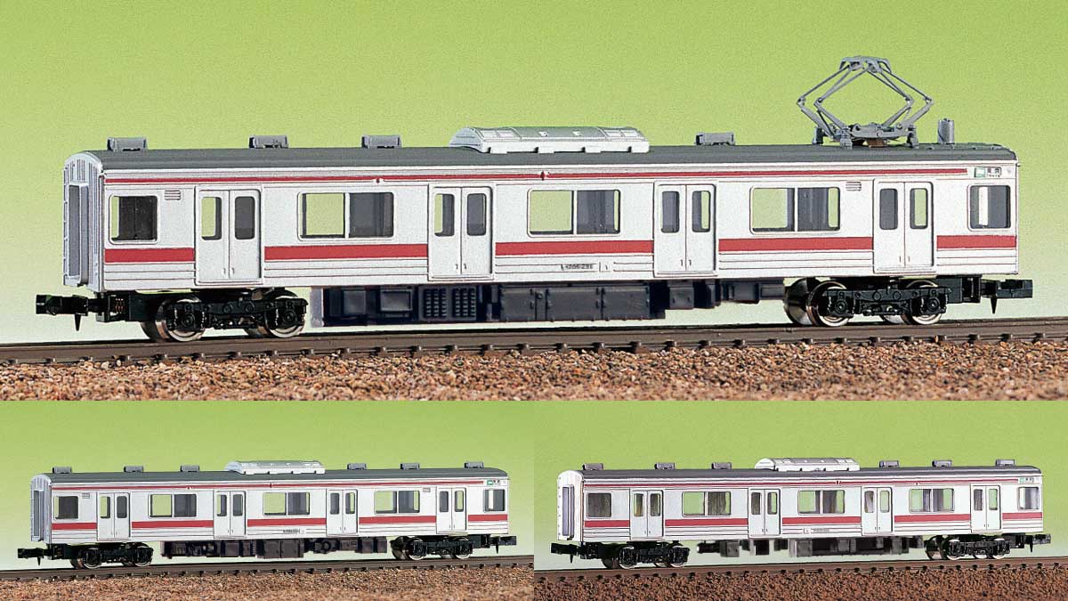 406-1＞JR205系（後期型） 増結用中間車3両セット｜エコノミーキット 