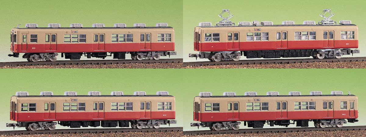 ＜412＞阪神電車（5001形・8901形他）4両編成セット