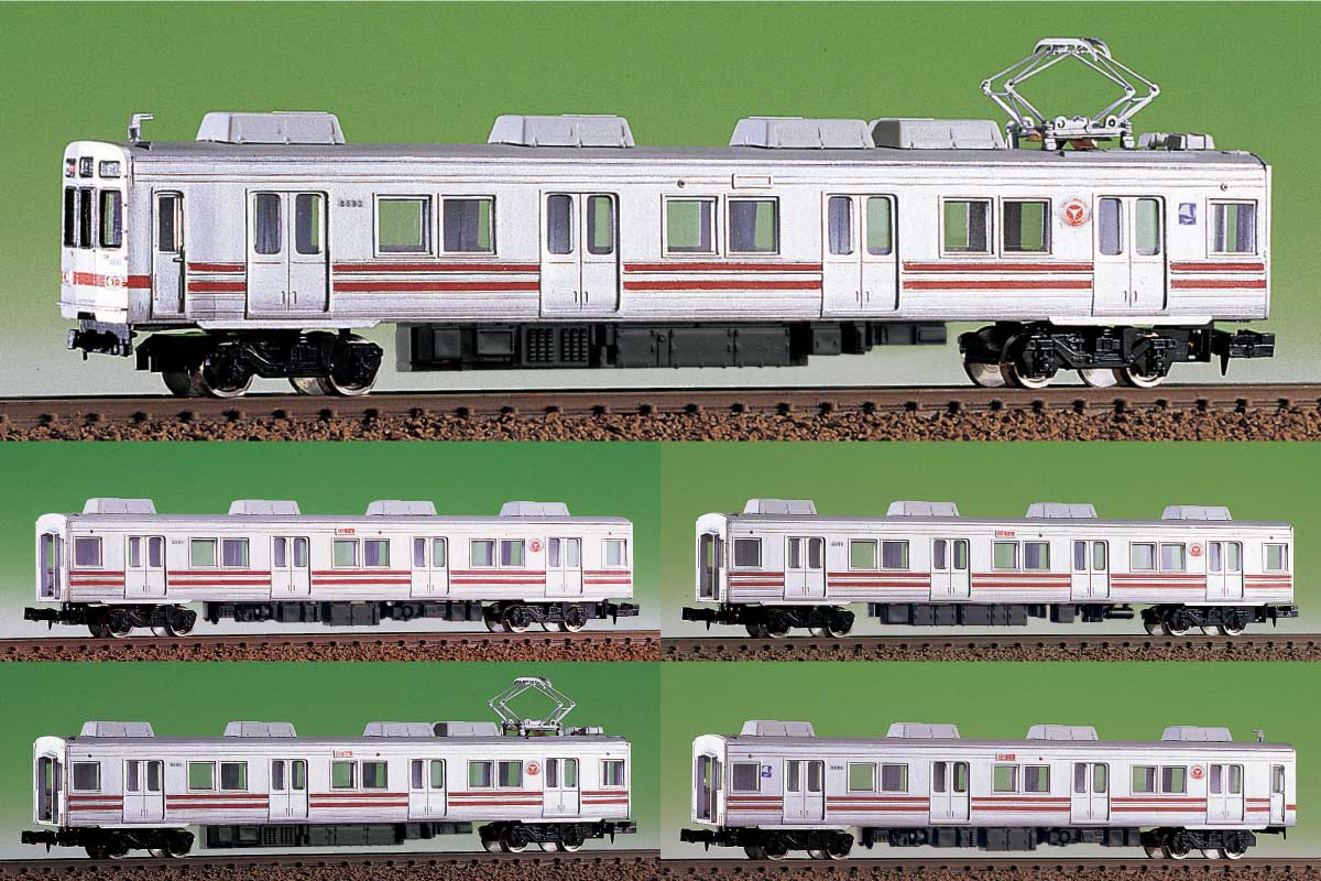 425＞東急8090（8590）系 5両編成セット｜エコノミーキット｜Nゲージ鉄道模型のグリーンマックス