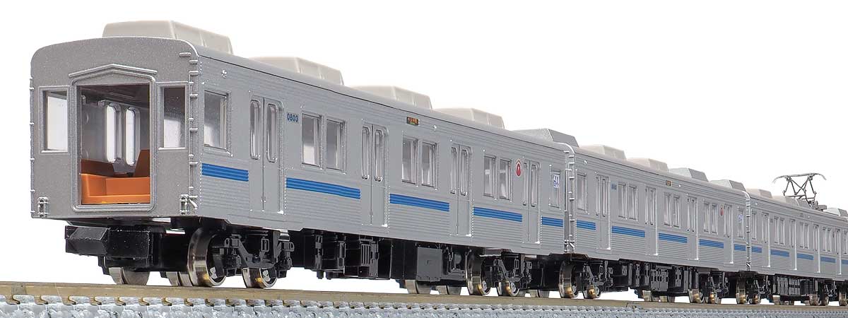 50072＞東急電鉄8500系（シャボン玉）増結用中間車6両セット（動力無し