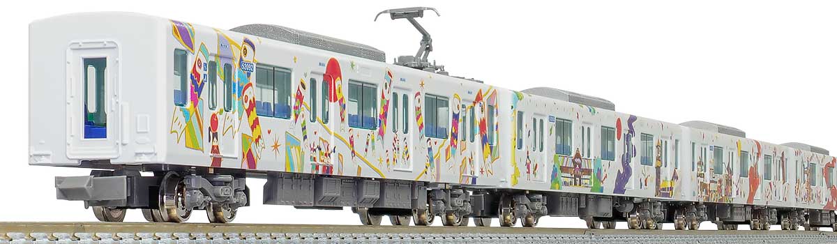 ＜50725＞東武50090型「池袋・川越アートトレイン（ロングシートモード）」