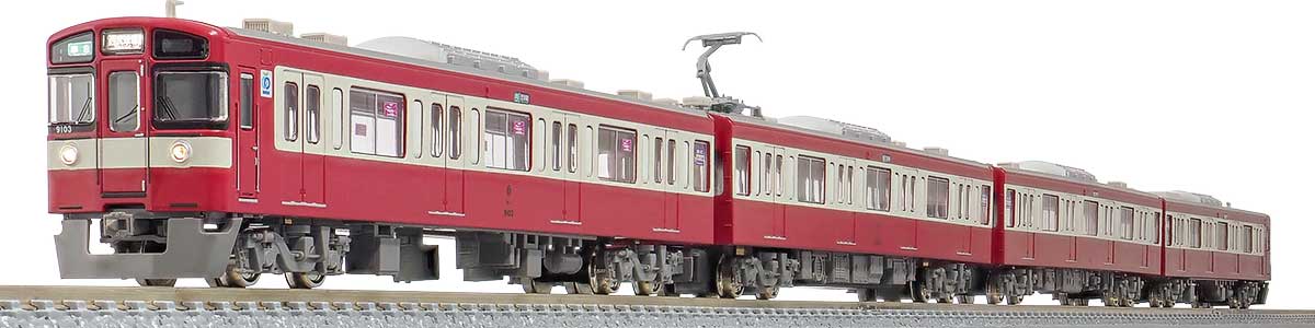 ＜50743＞西武9000系 幸運の赤い電車（RED LUCKY TRAIN・ヘッドマーク無し）基本4両編成セット