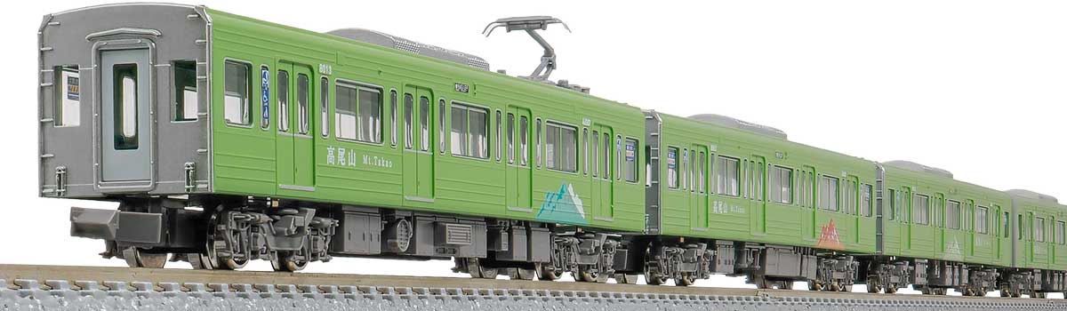 50753＞京王8000系（高尾山トレイン）増結用中間車6両セット（動力無し