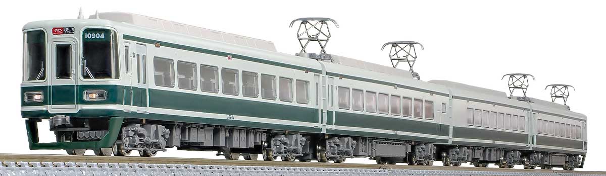 ＜50816＞南海10000系（創業140周年記念・懐かしの緑色塗装）4両編成セット