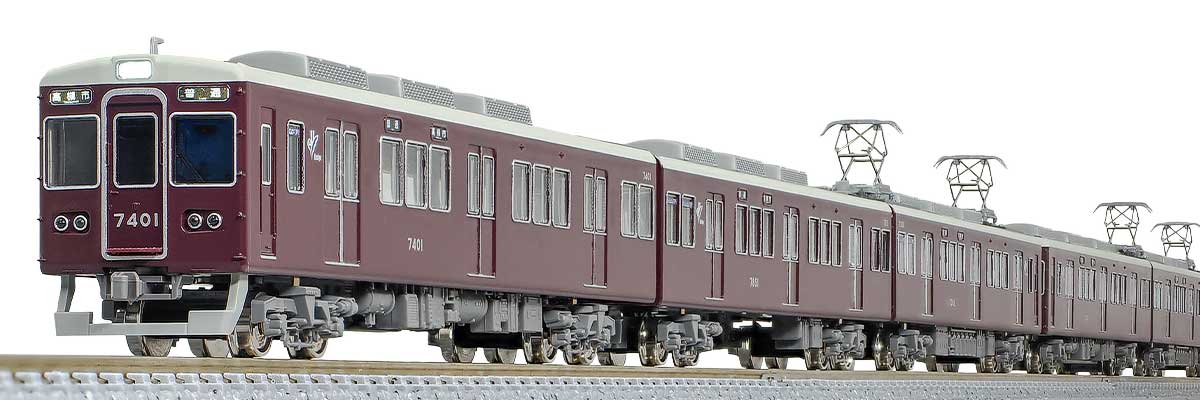 ＜50817＞阪急7300系 （京都線・7300編成タイプ）7両編成セット