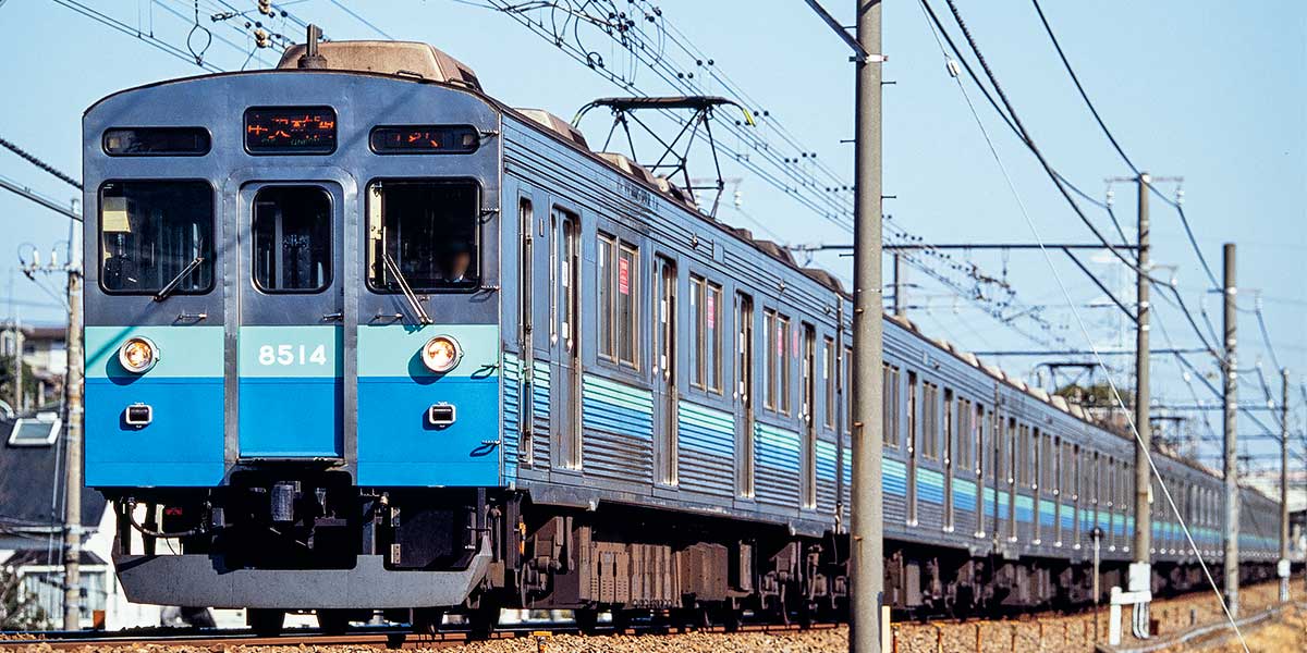 ＜50822＞東急電鉄8500系（8614編成・黄色テープ付き）10両編成セット