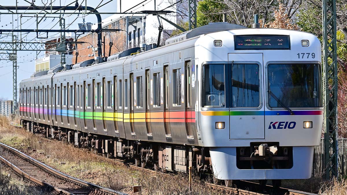 ＜50852＞京王1000系（レインボーラッピング・自動運転対応車）