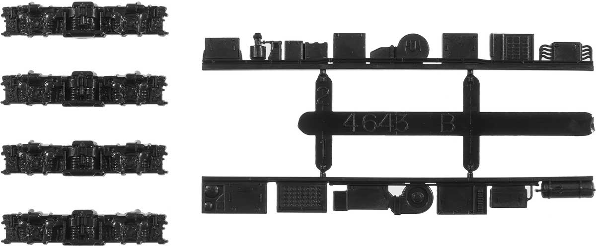 ＜8484＞動力台車枠・床下機器セットA-03（DT21＋4643BM）