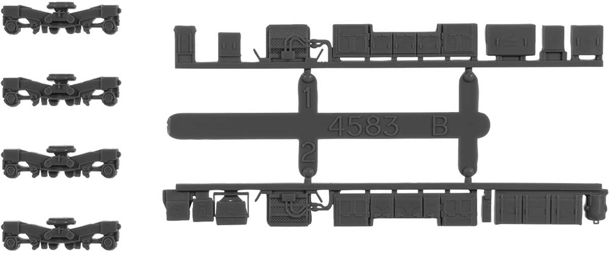 ＜8488＞動力台車枠・床下機器セットA-05（TS1026＋4583BM）