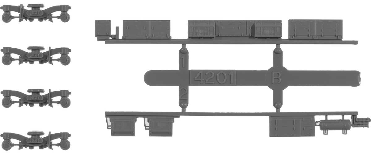 ＜8490＞動力台車枠・床下機器セットA-07（SS167＋4201BM）