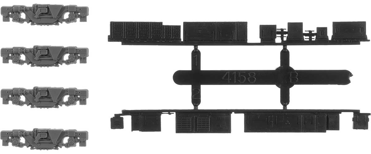 ＜8494＞動力台車枠・床下機器セット A-11（FS516＋4158BM）